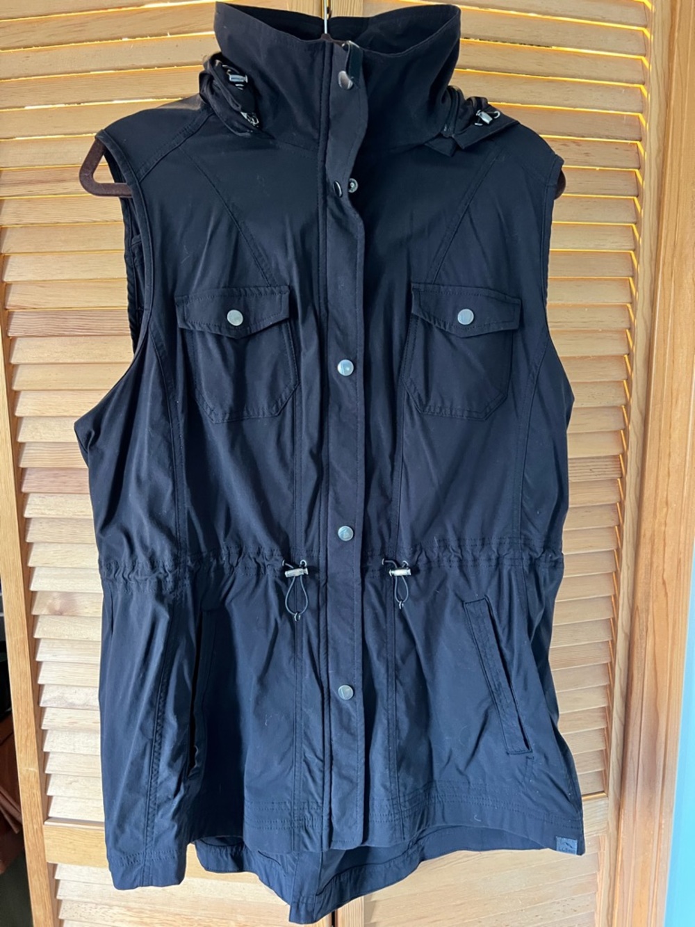 L.L. Bean Women's Black Utility Vest Jacket